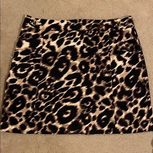 Calvin Klein Leopard print skirt
